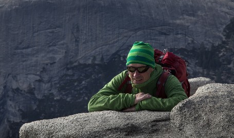 Am Gipfel des Halfe Dome, Yosemite