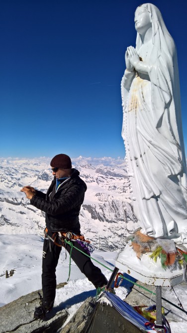 Gran Paradiso Gipfel Der Gipfel ist erreicht