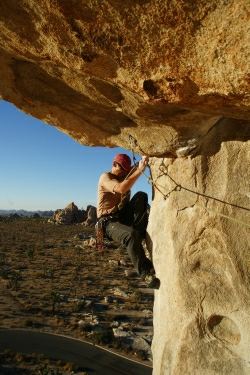 Joshua Tree, North Overhang Klettern in Joshua Tree